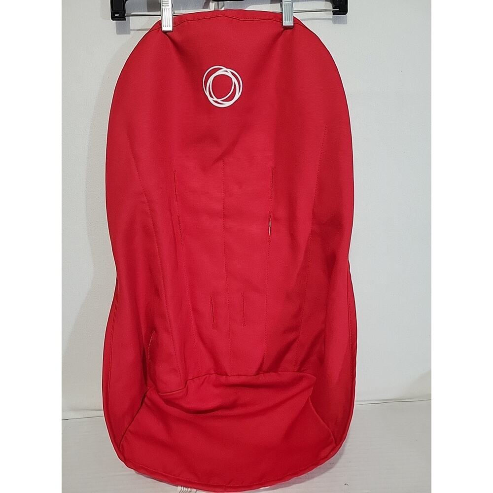 Bugaboo Cameleon Stroller Fleece Fabric Toddler Seat Liner Red Cover Frog